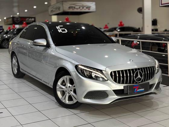 MERCEDES-BENZ C 180 1.6 CGI 16V TURBO FLEX 4P AUTOMÁTICO MERCEDES-BENZ C 180 1.6 CGI 16V TURBO FLEX 4P AUTOMÁTICO